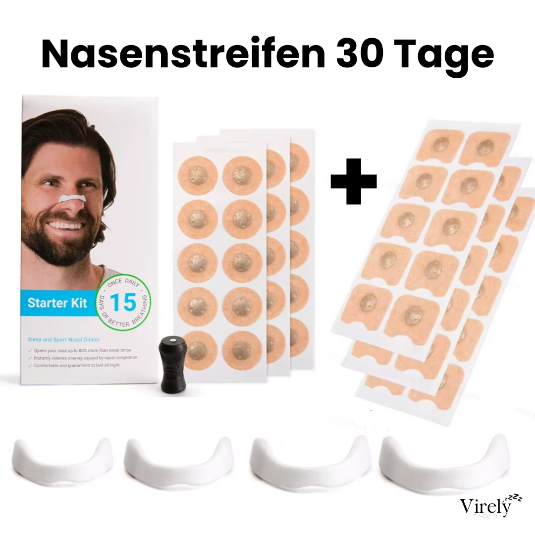 30er Set Anti-Schnarch-Nasenstreifen