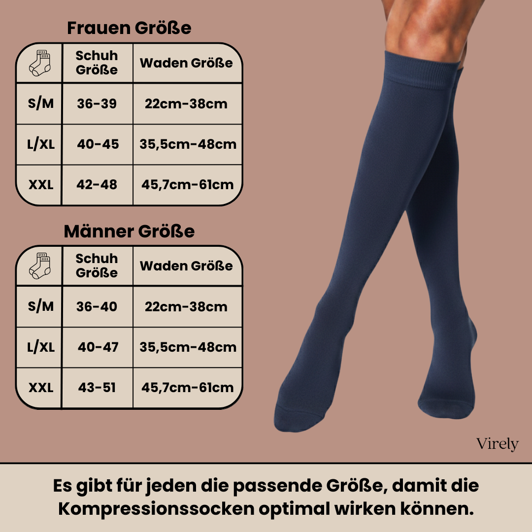 Virely - AllDay Komfort Kompressionssocken