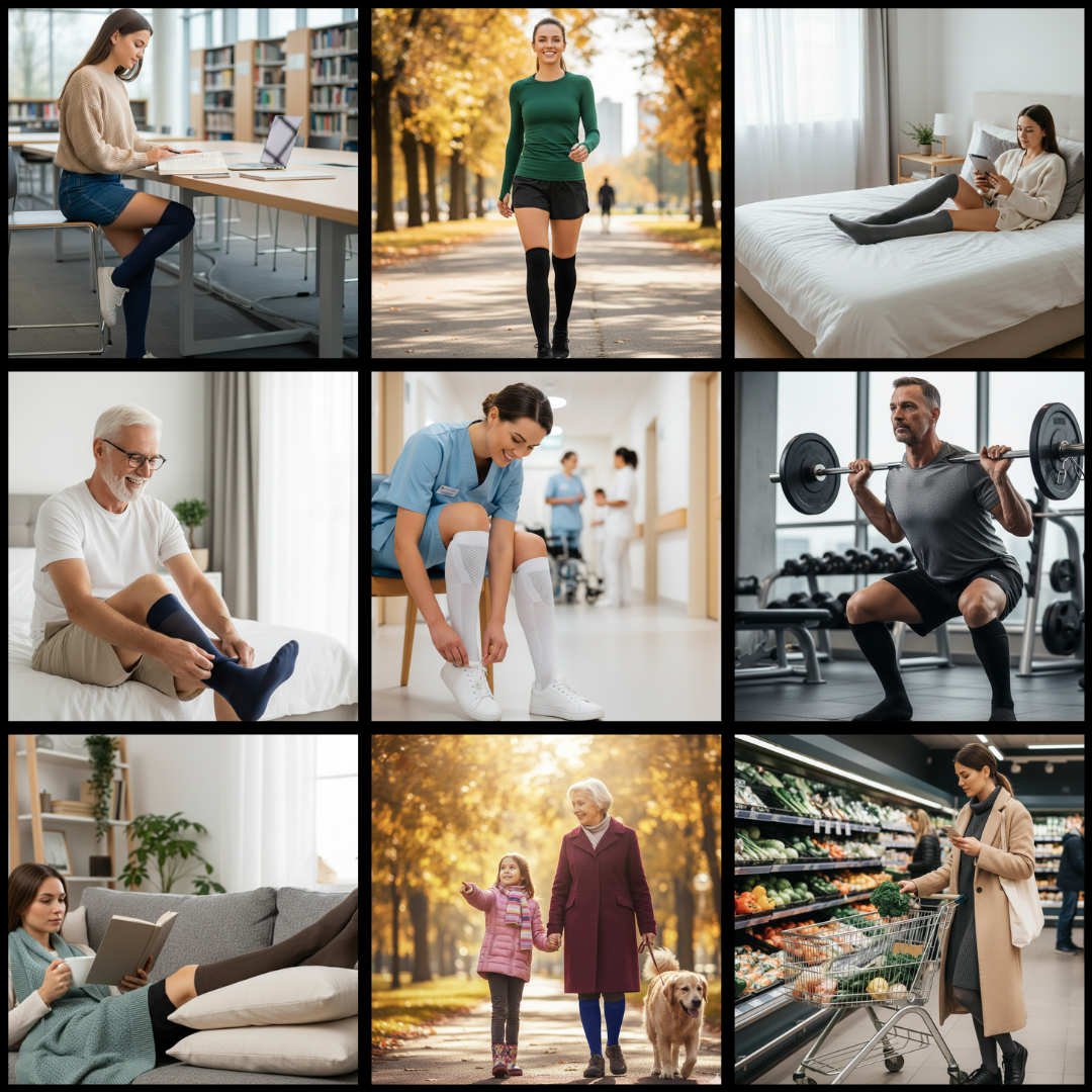 Virely - AllDay Komfort Kompressionssocken