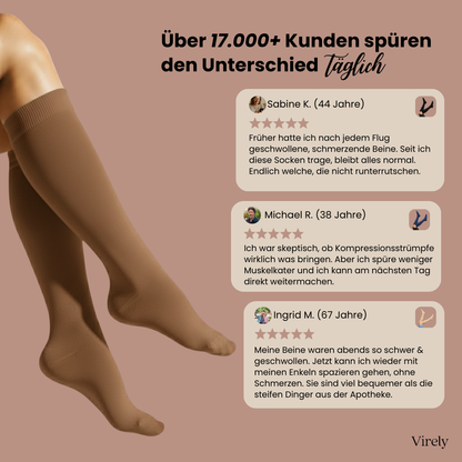 Virely - AllDay Komfort Kompressionssocken