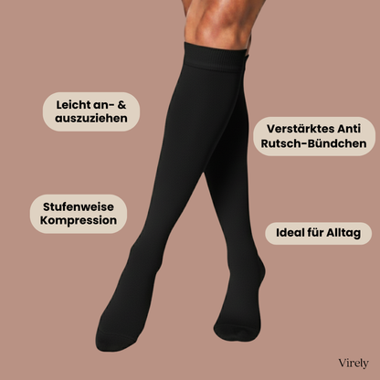 Virely - AllDay Komfort Kompressionssocken